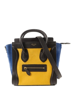 Celine Pre-Owned Nano Luggage tote bag - Yellow