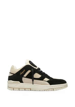 Axel Arigato Area Lo panelled suede sneakers - Black