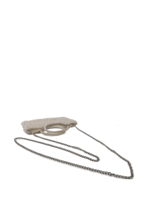 Anteprima wirebag chain-strap tote bag - White