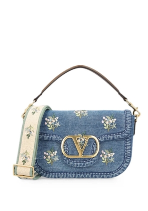 Valentino Garavani medium Alltime satchels bag - Blue