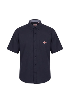 Danton button-down short-sleeve shirt - Blue