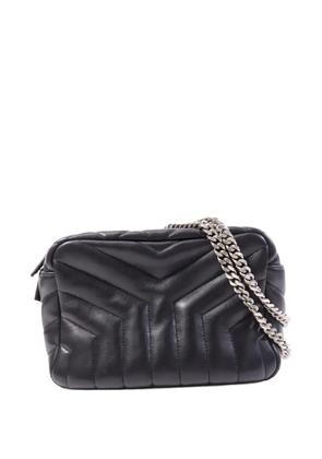 Saint Laurent Pre-Owned Loulou quilted shoulder bag - Black