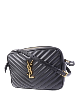 Saint Laurent Pre-Owned Lou quilted camera bag - Black