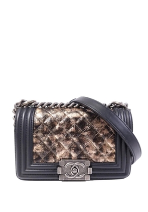CHANEL Pre-Owned Boy 20 chain shoulder bag - Black