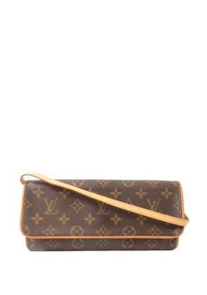 Louis Vuitton Pre-Owned GM Twin Monogram shoulder bag - Brown