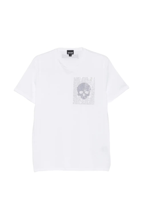 Just Cavalli skull-motif T-shirt - White