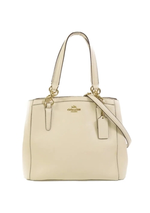 Coach Vintage leather shoulder bag - White