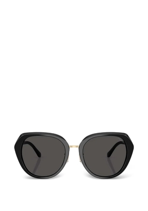Coach Maxi Sculpted C geometric-frame sunglasses - Black