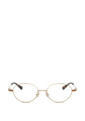 Coach oval-frame glasses - Gold