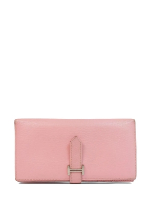 Hermès Pre-Owned Bearn leather wallet - Pink