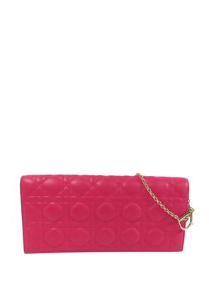 Christian Dior Pre-Owned Cannage chain shoulder bag - Pink