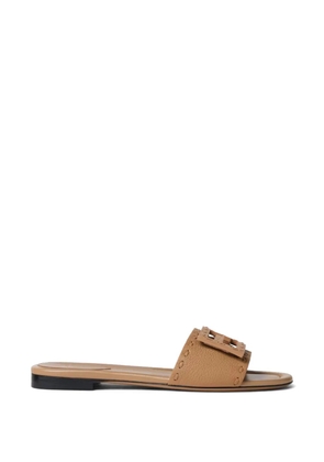 FENDI Baguette Selleria sandals - Brown