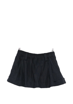 MERYLL ROGGE pleated elasticated shorts - Blue