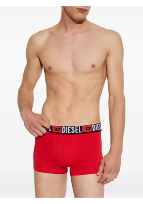 Diesel logo-waistband three-pack boxer - Red