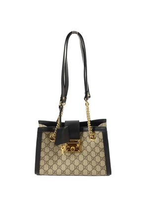 Gucci Pre-Owned small GG Padlock chain shoulder bag - Neutrals
