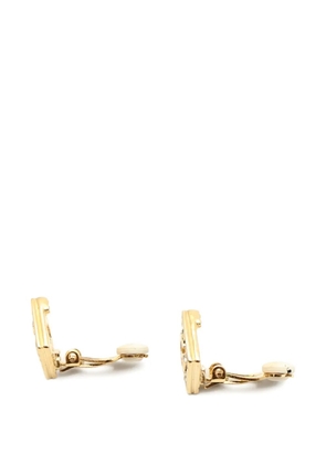 Givenchy Pre-Owned G logo earrings - Gold