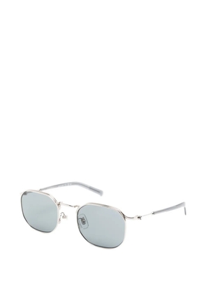 Montblanc logo-detail sunglasses - Silver