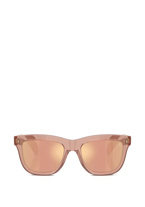Moncler Eyewear Bronzz geometric-frame sunglasses - Pink