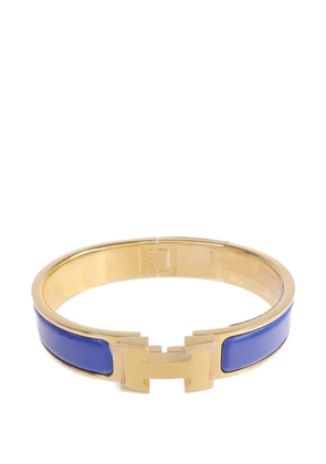 Hermès Pre-Owned Clic H enamel bracelet - Gold