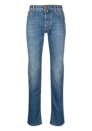 Jacob Cohën slim-fit mid-rise jeans - Blue