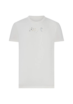 FENDI embroidered logo T-shirt - White