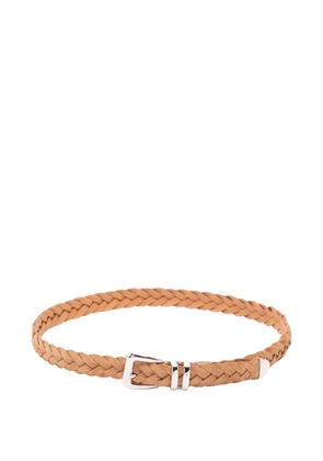 Brunello Cucinelli braided belt - Brown
