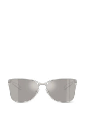 Diesel rectangle-frame sunglasses - Silver