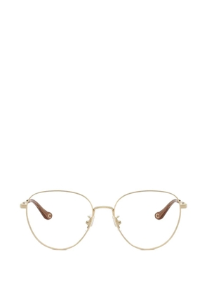 Coach round-frame glasses - Gold