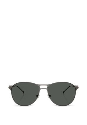 Diesel cut-out pilot-frame sunglasses - Grey