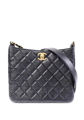CHANEL Pre-Owned quilted CC turn-lock shoulder bag - Black