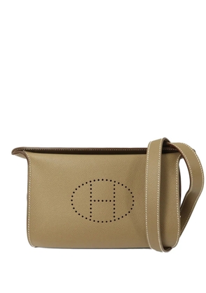 Hermès Pre-Owned Videpoches leather shoulder bag - Brown