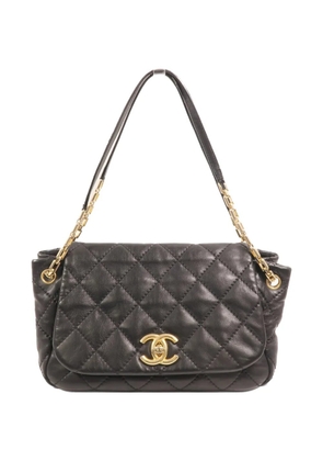 CHANEL Pre-Owned CC quilted shoulder bag - Black