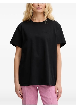 TWINSET logo-embroidered T-shirt - Black