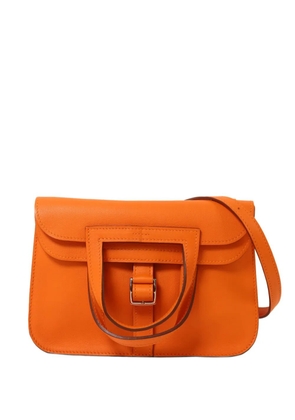 Hermès Pre-Owned mini Halzan buckle.fastening shoulder bag - Orange