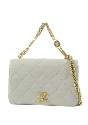 CHANEL Pre-Owned CC turn-lock shoulder bag - Grey