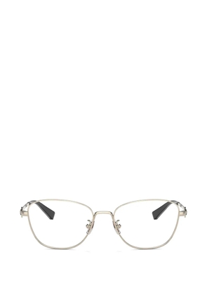 Coach logo-plaque geometric-frame glasses - Silver