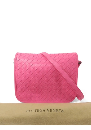 Bottega Veneta Pre-Owned Intrecciato shoulder bag - Pink