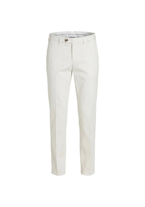 Brunello Cucinelli pressed-crease straight-leg trousers - Neutrals