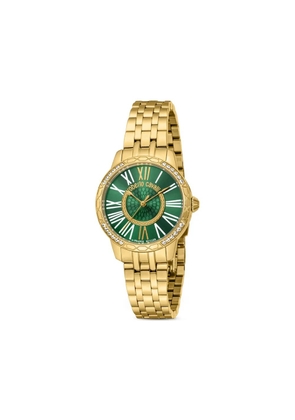 Roberto Cavalli stainless steel quartz 30mm - Green