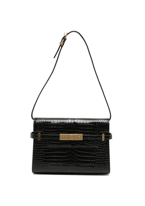 Saint Laurent Pre-Owned Manhattan shoulder bag - Black