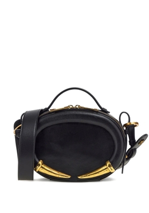 Roberto Cavalli oval top-handle tote bag - Black