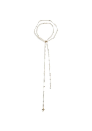 Vivienne Westwood Orb faux-pearl necklace - Gold