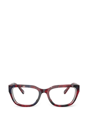 Diesel tortoiseshell-effect glasses - Red