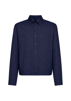 Costumein chest-pocket button-up shirt - Blue