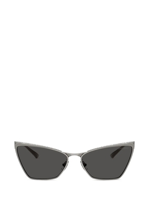 Jimmy Choo rhinestone-embellished cat-eye sunglasses - Grey
