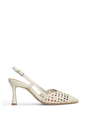 L Arianna woven slingback pumps - Neutrals