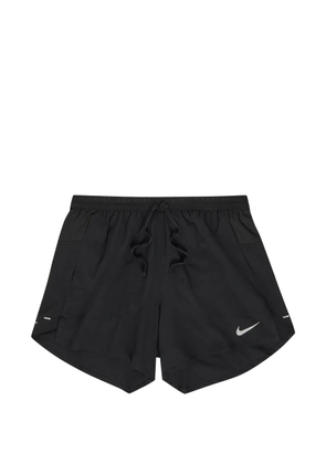 Nike logo-print drawstring shorts - Black