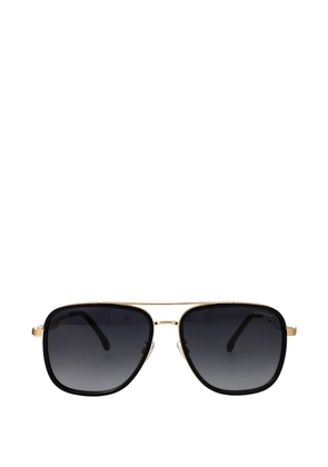 Carrera pilot-frame double-bridge sunglasses - Black