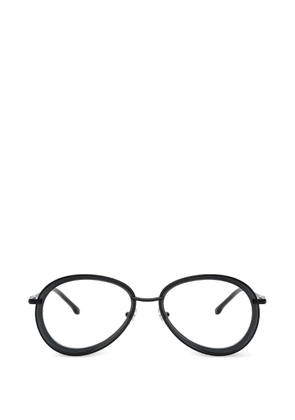 Diesel round-frame glasses - Black