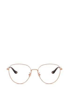 Coach round-frame glasses - Gold